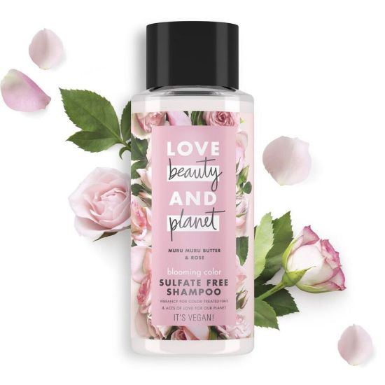 Picture of Love Beauty and Planet Shampoo Blooming Color Murumuru Butter & Rose 400ml