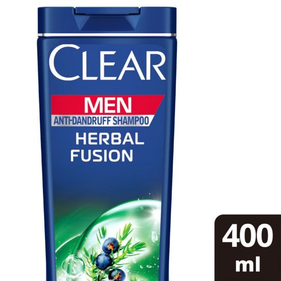 Picture of Clear Men's Herbal Fusion Anti-Dandruff Shampoo 400ml