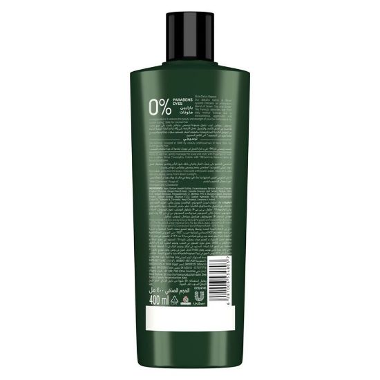 Picture of TRESemme Botanix Natural Detox & Reset Shampoo with Green Tea & Ginger 400ml