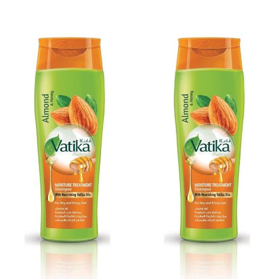 Picture of Vatika Almond And Honey Moisture Treatment Shampoo 2 x 400ml