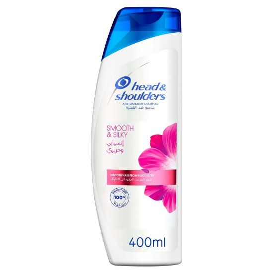 Picture of Head & Shoulders Smooth and Silky Anti-Dandruff Shampoo 400ml