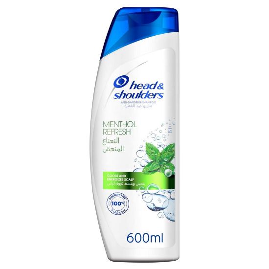 Picture of Head & Shoulders Menthol Refresh Anti-Dandruff Shampoo 600ml