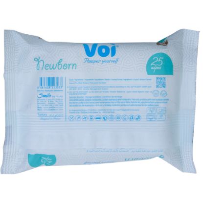 Picture of Voi Baby Wet Wipes Newborn 25pcs