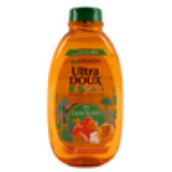 Picture of Garnier Ultra Doux Lion King Apricot & Cotton Flower Kids 2in1 Shampoo & Detangler 400 ml