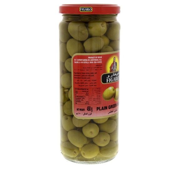 Picture of Figaro Plain Green Olives 270g