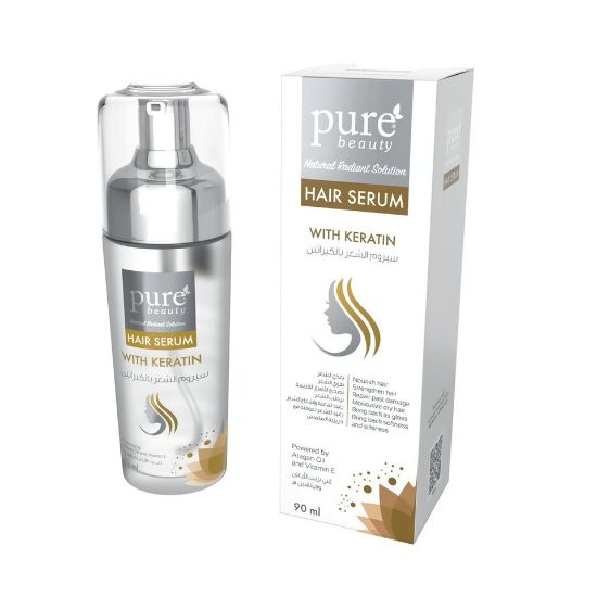 Picture of Pure Beauty Natural Radiant Solution Hair Serum With Keratin 90 ml