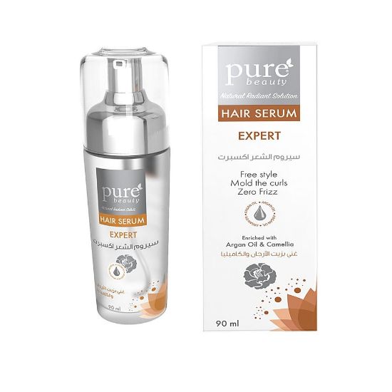 Picture of Pure Beauty Natural Radiant Solution Expert Zero Frizz Hair Serum 90 ml