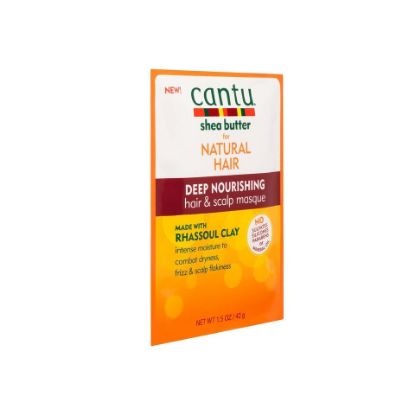 Picture of Cantu Natural Deep Nourishing Hair & Scalp Masque With Rhassoul Clay 42 g