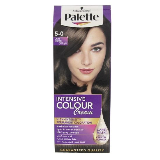 Picture of Palette Intensive Colour Cream 5-0 Light Brown 1pkt