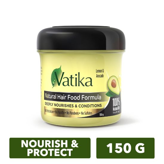 Picture of Dabur Vatika Lemon & Avocado Natural Hair Food Formula 150ml