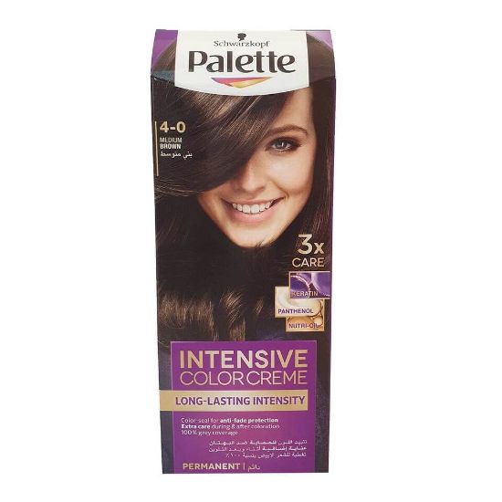 Picture of Palette Intensive Color Creme Medium Brown 4-0 1pkt