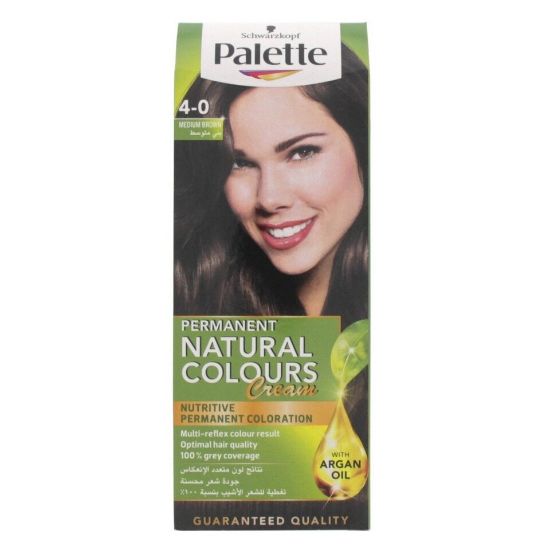 Picture of Palette Permanent Natural Color Cream 4-0 Medium Brown 1pkt