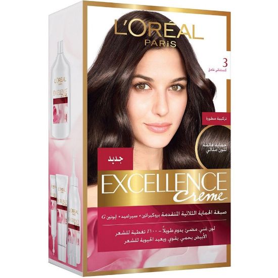 Picture of L'Oreal Paris Excellence Creme 3.0 Brown Black 1pkt