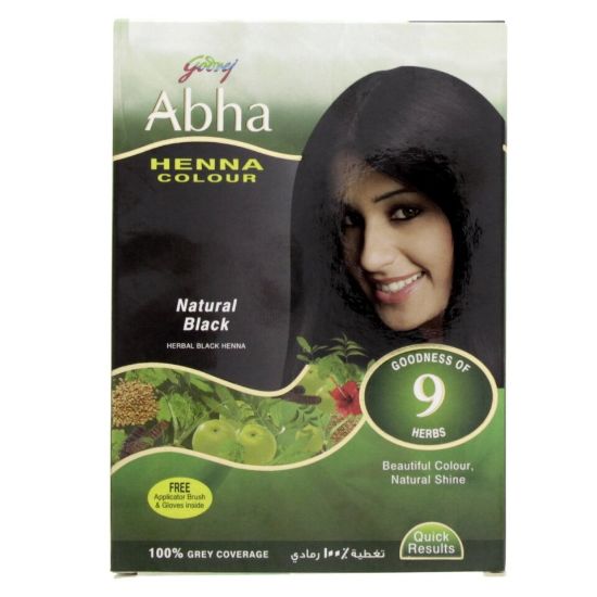 Picture of Godrej Abha Henna Colour Natural Black 60g