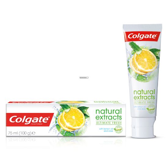 Picture of Colgate Toothpaste Natural Extracts With Lemon Oil And Aloe 75ml