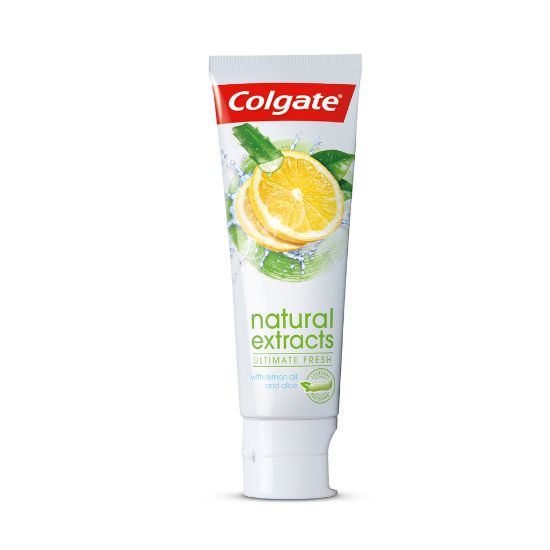 Picture of Colgate Toothpaste Natural Extracts With Lemon Oil And Aloe 75ml