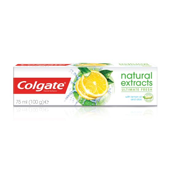 Picture of Colgate Toothpaste Natural Extracts With Lemon Oil And Aloe 75ml