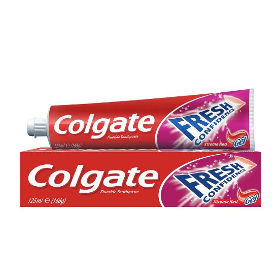 Picture of Colgate Toothpaste Fresh Confidence Extreme Gel Red 125ml