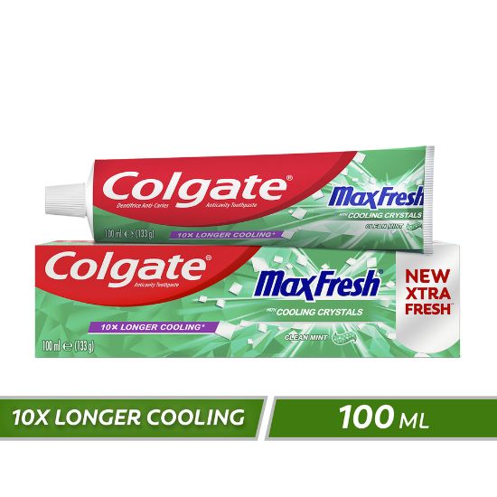 Picture of Colgate Fluoride Toothpaste Max Fresh Clean Mint 100ml