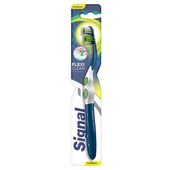 Picture of Signal Toothbrush Flexi Clean Medium 1pc Assorted Color