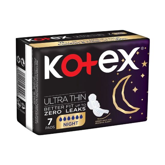 Picture of Kotex Ultra Thin Pads Night with Wings 7pcs