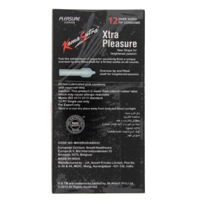 Picture of Kamasutra Xtra Pleasure Condoms 12pcs