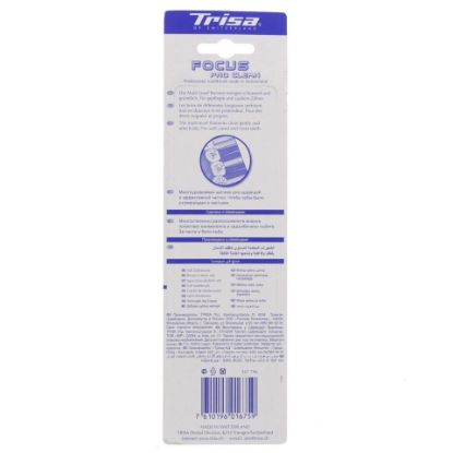 Picture of Trisa Focus Toothbrush Soft Assorted 4pcs