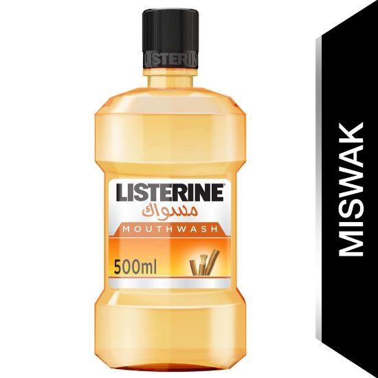 Picture of Listerine Miswak Mouthwash 500ml