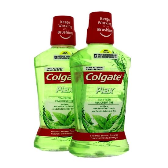 Picture of Colgate Plax Mouthwash Fresh Tea 2 x 500ml