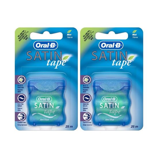 Picture of Oral B Satin Tape Mint 25m 2pcs