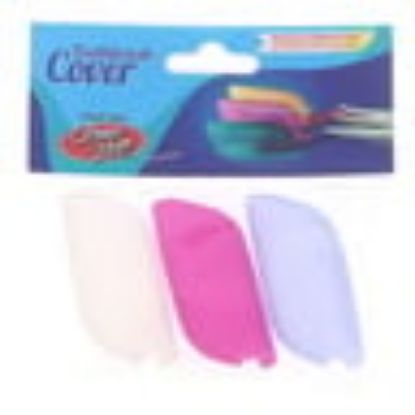 Picture of Home Mate Toothbrush Cover 3Pcs Assorted