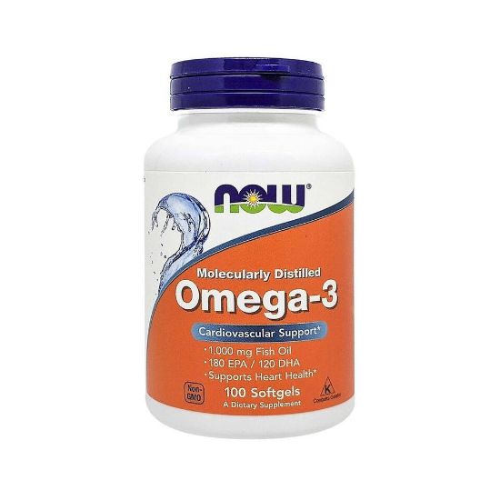 Picture of Now Foods Omega-3 Molecularly Distilled 100pcs