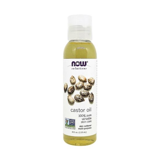 Picture of Now Solutions 100% Pure Castor Oil 118ml