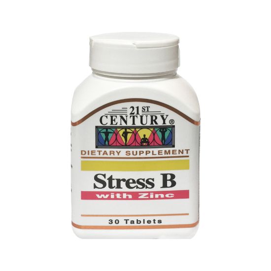 Picture of 21st Century Stress B With Zinc 30pcs