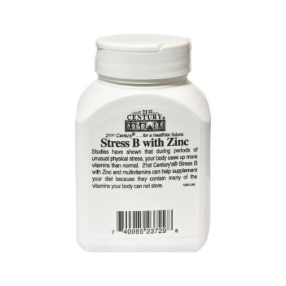 Picture of 21st Century Stress B With Zinc 30pcs