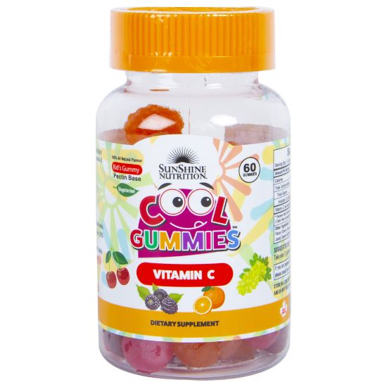 Picture of Sunshine Nutrition Cool Gummies Vitamin C 60pcs