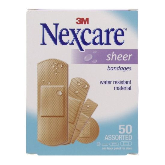 Picture of Nexcare Sheer Bandages 50pcs