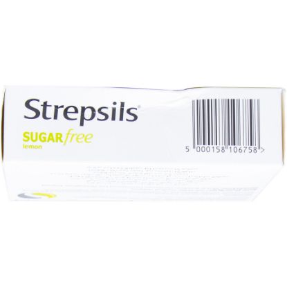 Picture of Strepsils Lemon Sugar Free Lozengers 36pcs