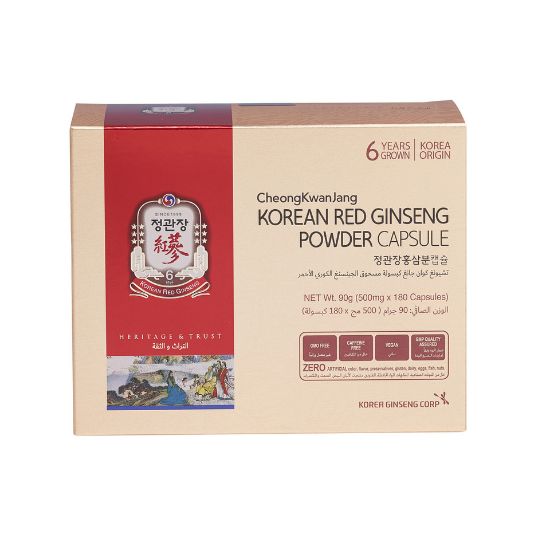 Picture of CKJ Korean Red Ginseng Powder Capsule 180pcs