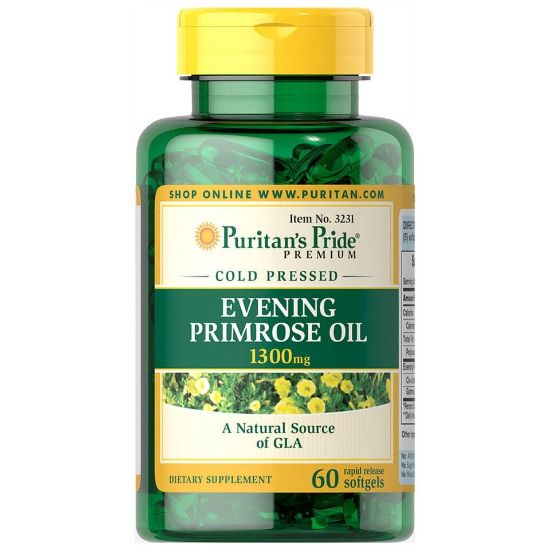 Picture of Puritan's Pride Evening Primrose Oil 1300mg 60pcs