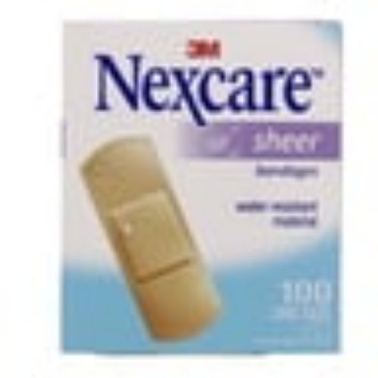 Picture of Nexcare Sheer Bandages 100pcs