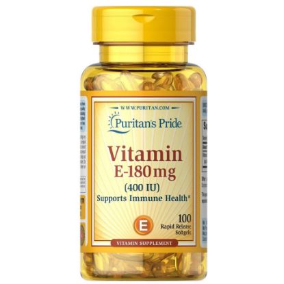 Picture of Puritan's Pride Vitamin E-180mg 400IU 100pcs