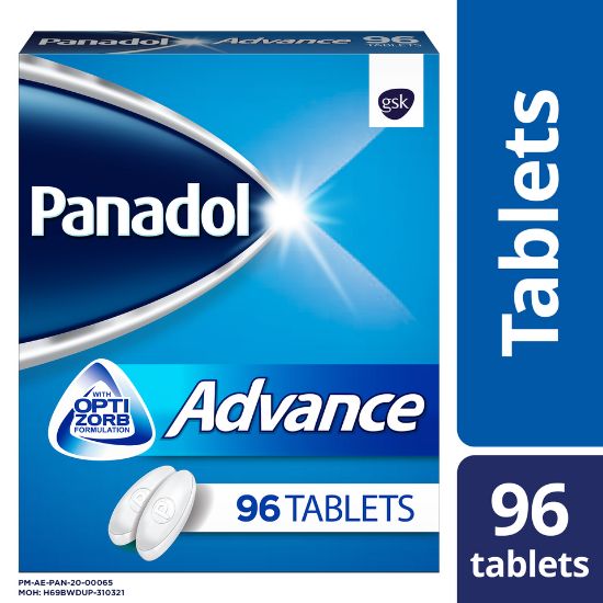 Picture of Panadol Advance 96 Tablets