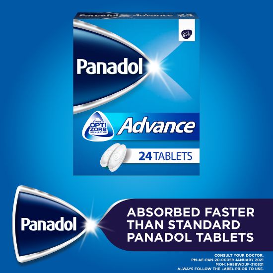 Picture of Panadol Advance 96 Tablets