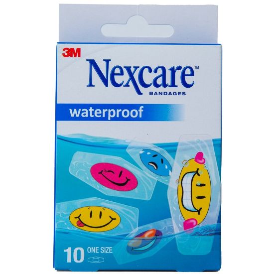 Picture of Nexcare Bandages Kids Waterproof 1Size 10pcs