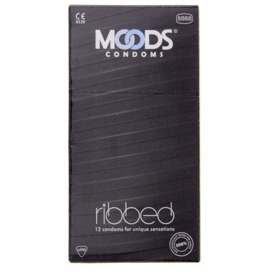 Picture of Moods Ribbed Condoms 12pcs