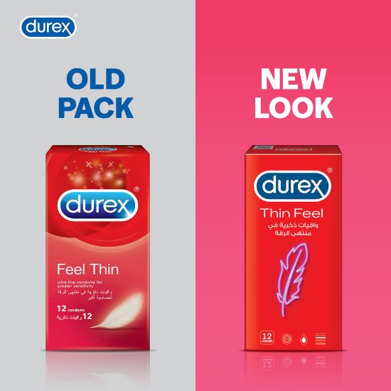 Picture of Durex Feel Thin Condoms 12pcs