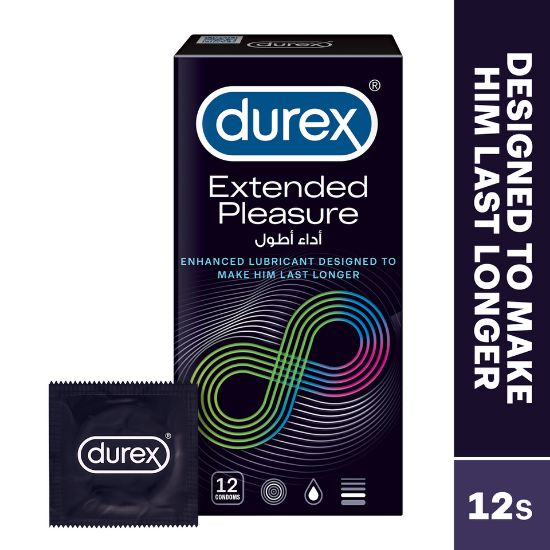 Picture of Durex Extended Pleasure Condoms 12pcs