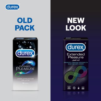 Picture of Durex Extended Pleasure Condoms 12pcs