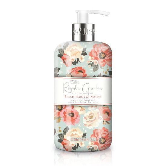 Picture of Baylis & Harding Royale Garden Peach Peony & Jasmin Hand Wash 500 ml